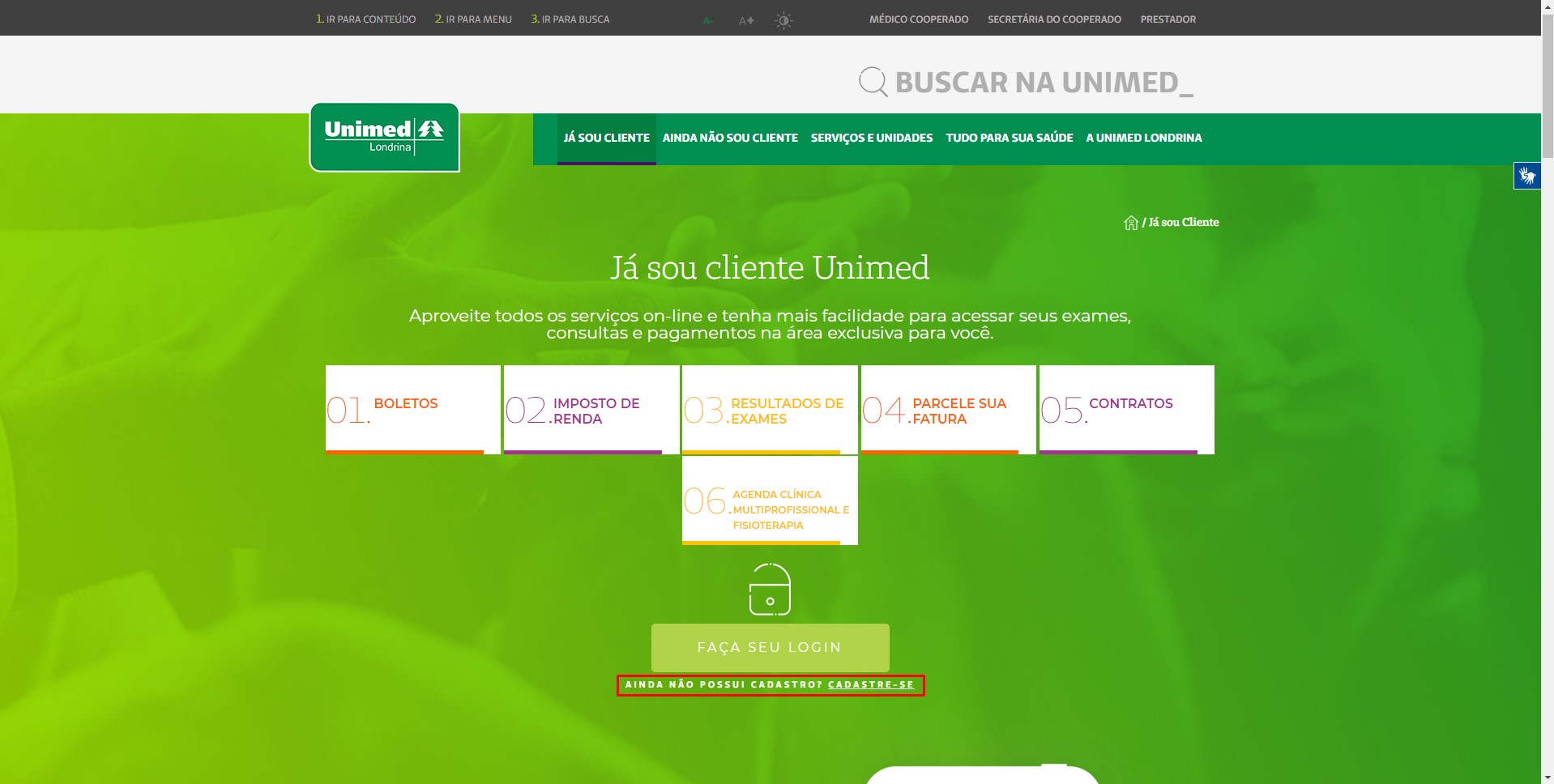 Unimed Londrina - Passo A Passo: Como Acessar Os Resultados De Exames ...