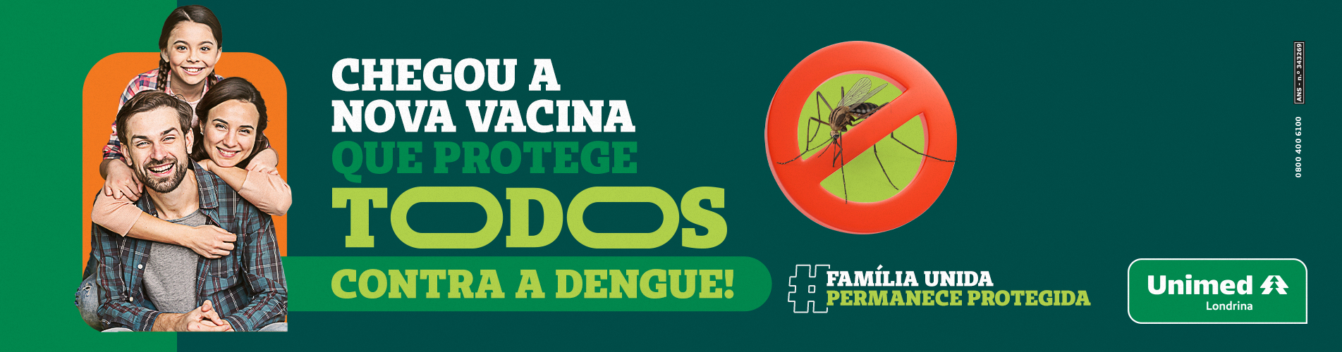 Unimed Londrina Vacina contra a dengue você já tomou